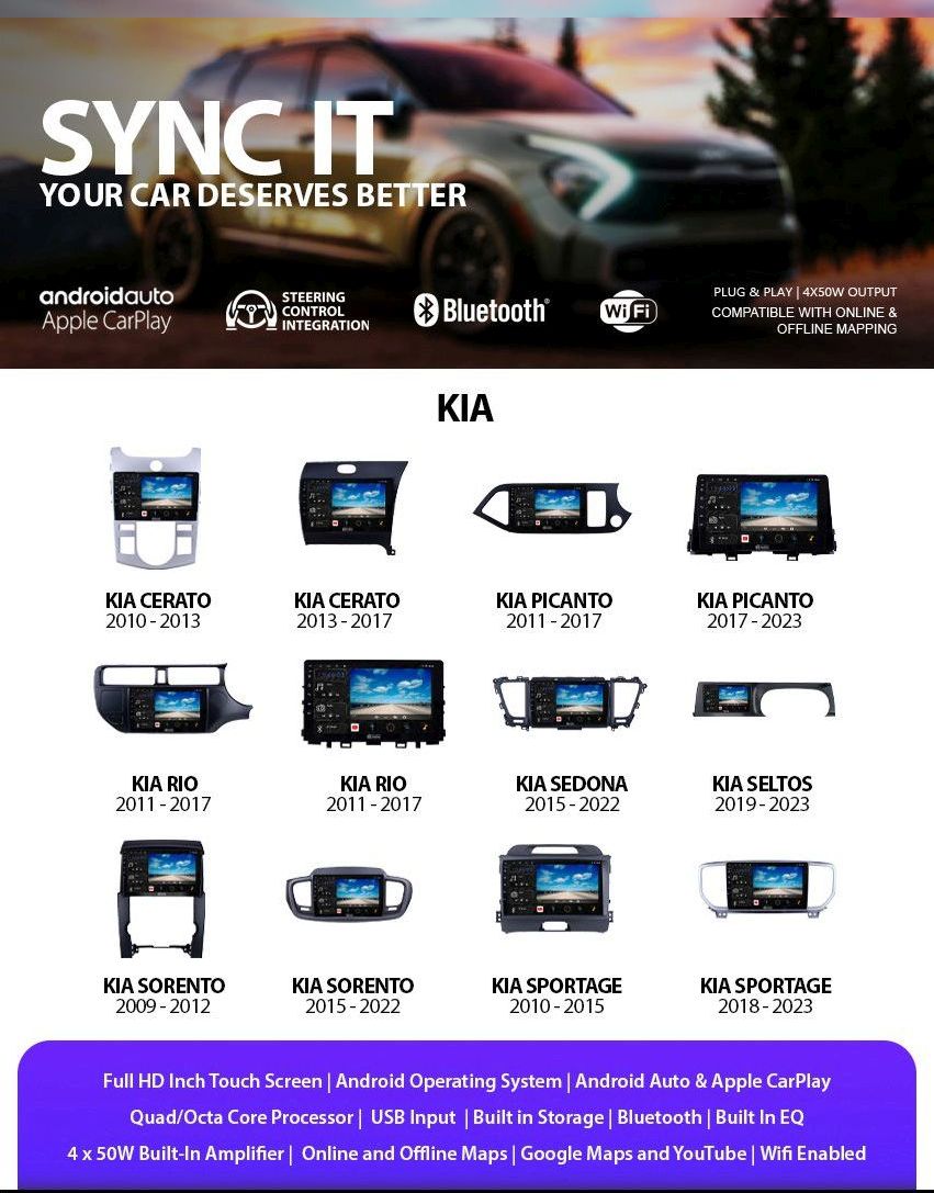 Kia CarPlay & Android Auto