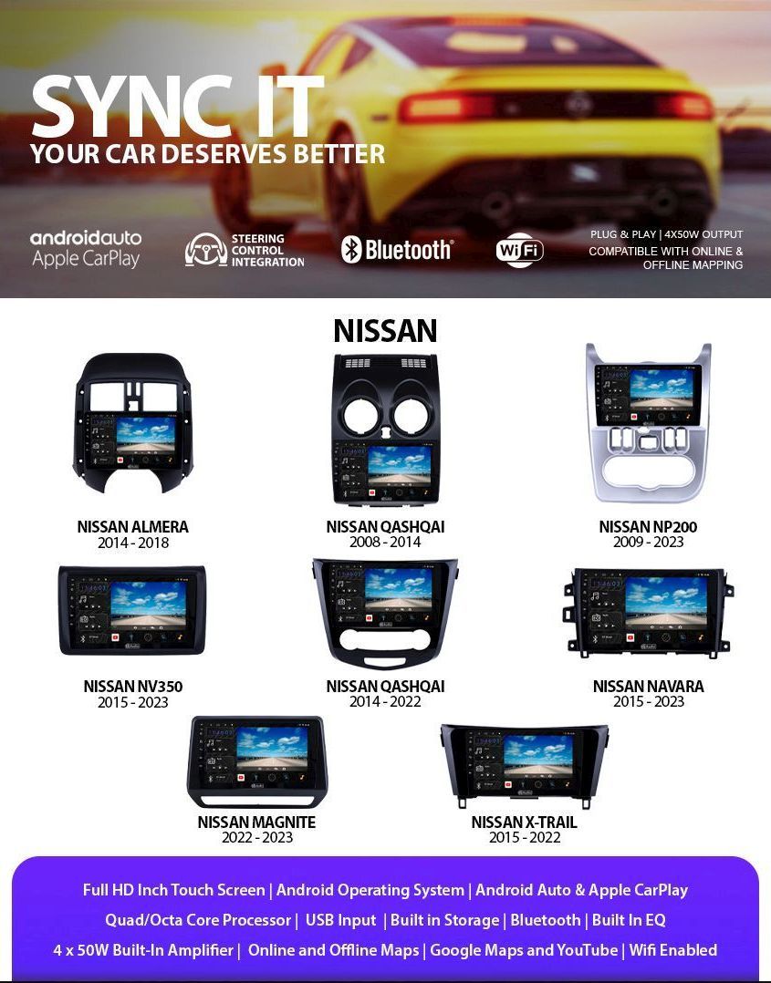 Nissan CarPlay & Android Auto