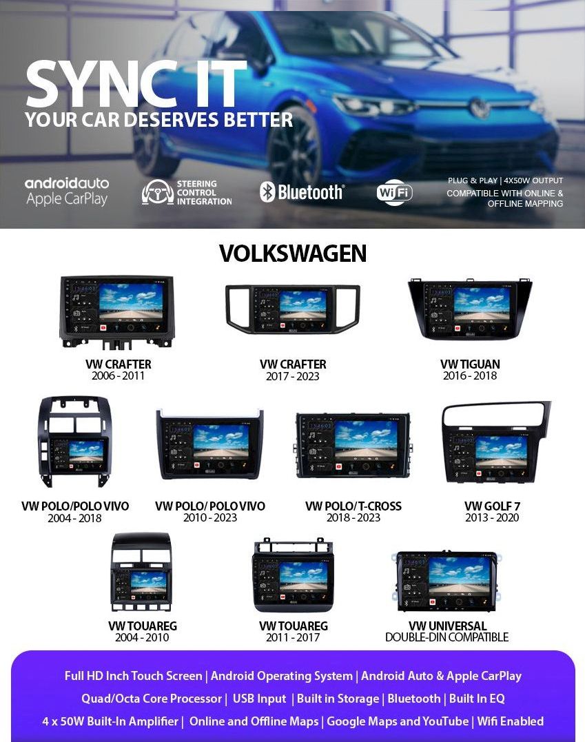 Volkswagen CarPlay & Android Auto